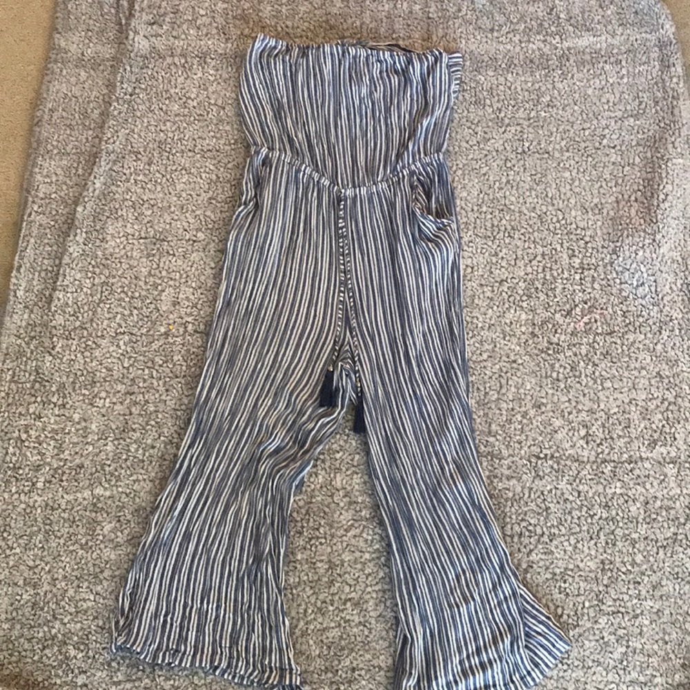 striped romper